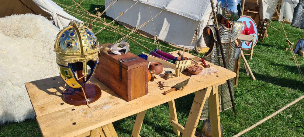 Commander's tent display